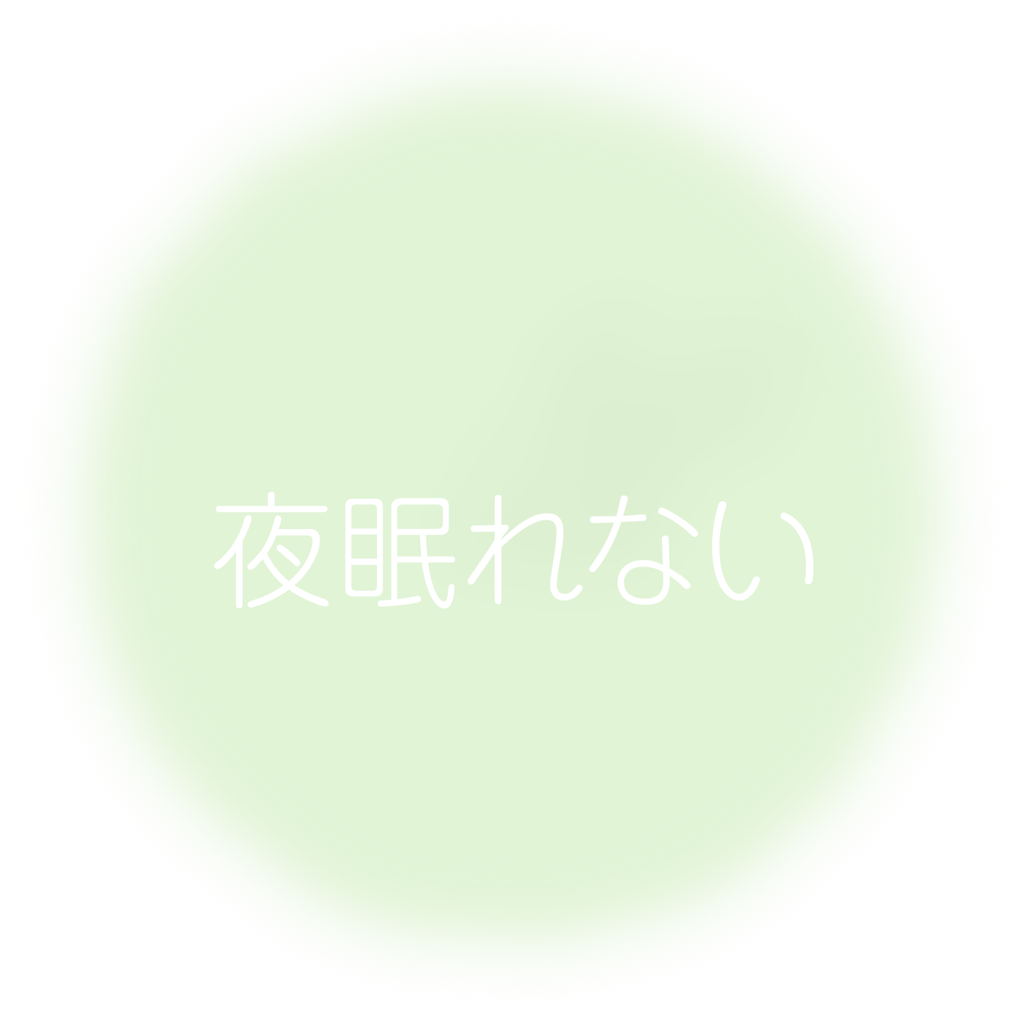 夜眠れない